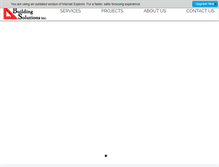 Tablet Screenshot of premierbuildingsolutions.biz